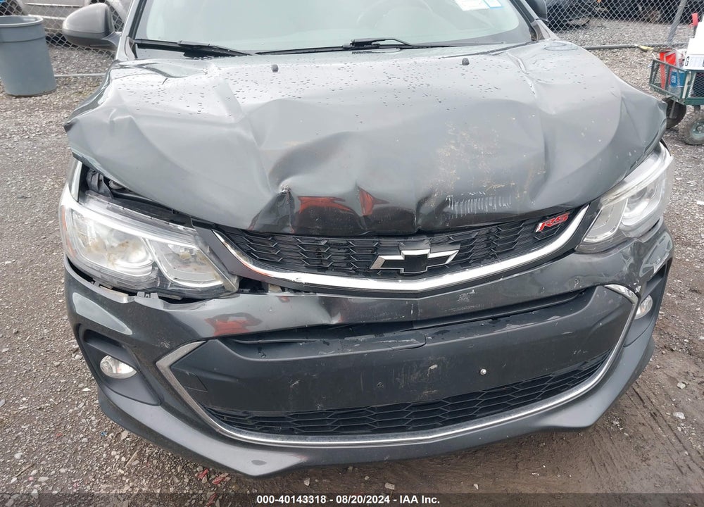 2018 CHEVROLET SONIC LT AUTO VIN: 1G1JD6SB7J4127731