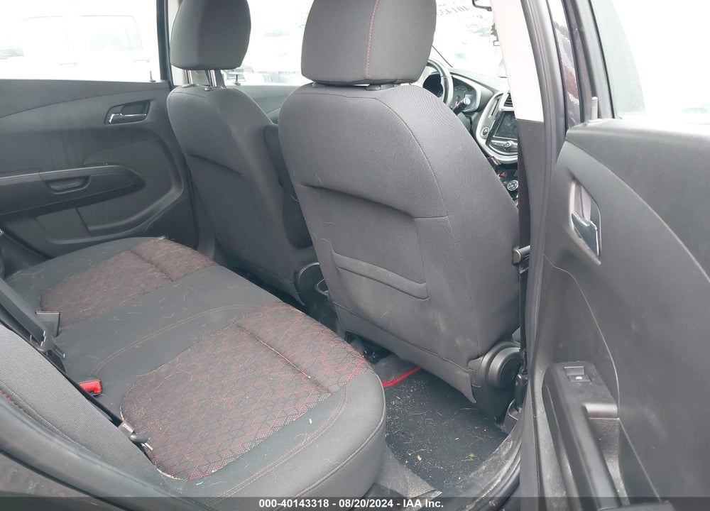 2018 CHEVROLET SONIC LT AUTO VIN: 1G1JD6SB7J4127731