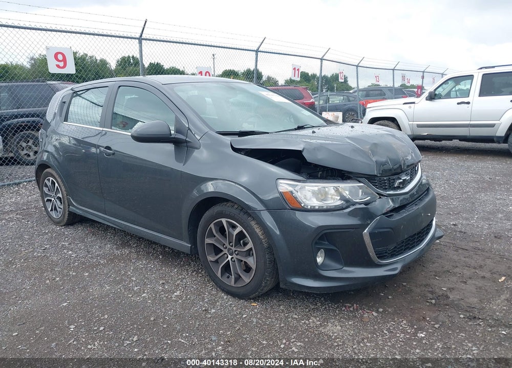 2018 CHEVROLET SONIC LT AUTO VIN: 1G1JD6SB7J4127731