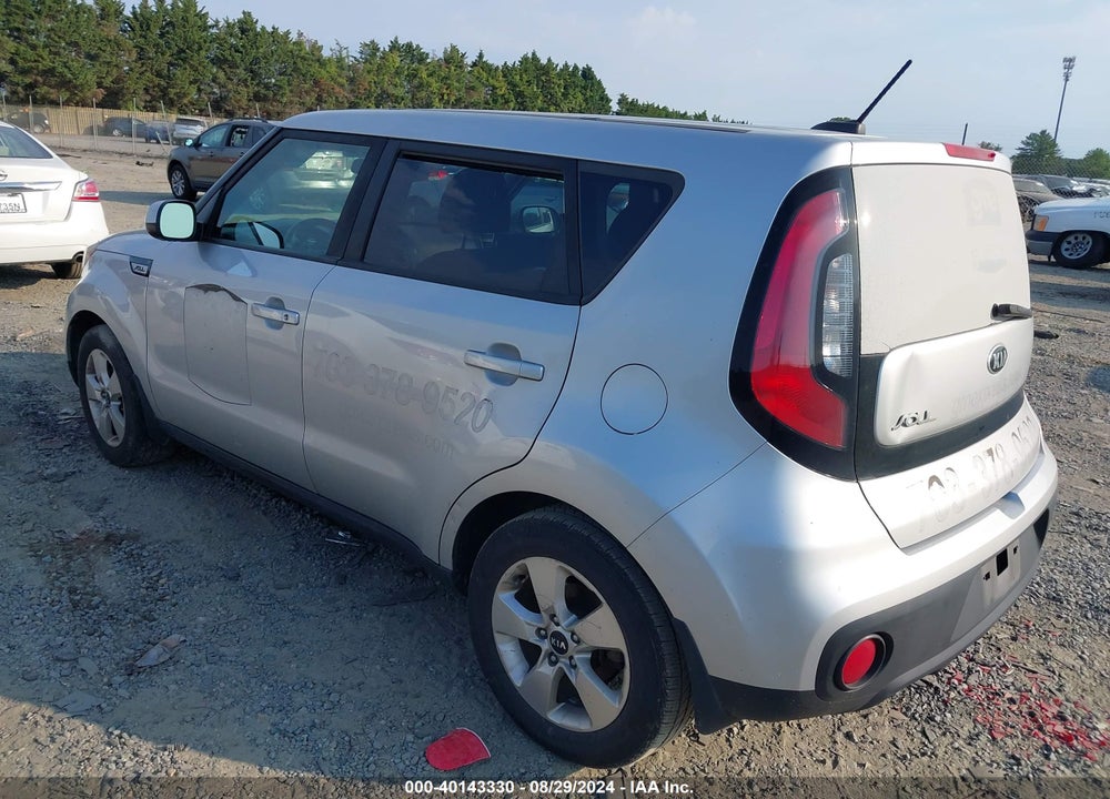 2018 KIA SOUL VIN: KNDJN2A26J7504658