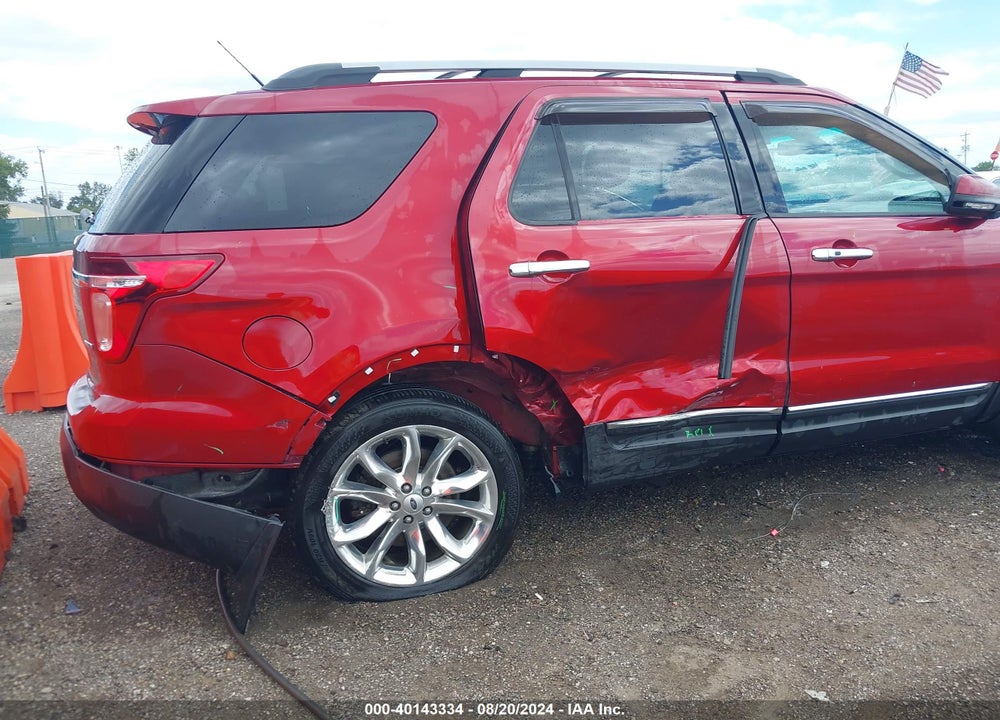 2014 FORD EXPLORER LIMITED VIN: 1FM5K8F80EGA36955