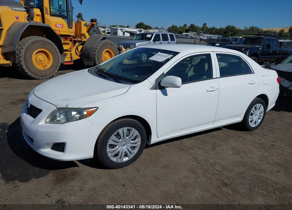 2010 TOYOTA COROLLA LE VIN: 1NXBU4EE6AZ288654