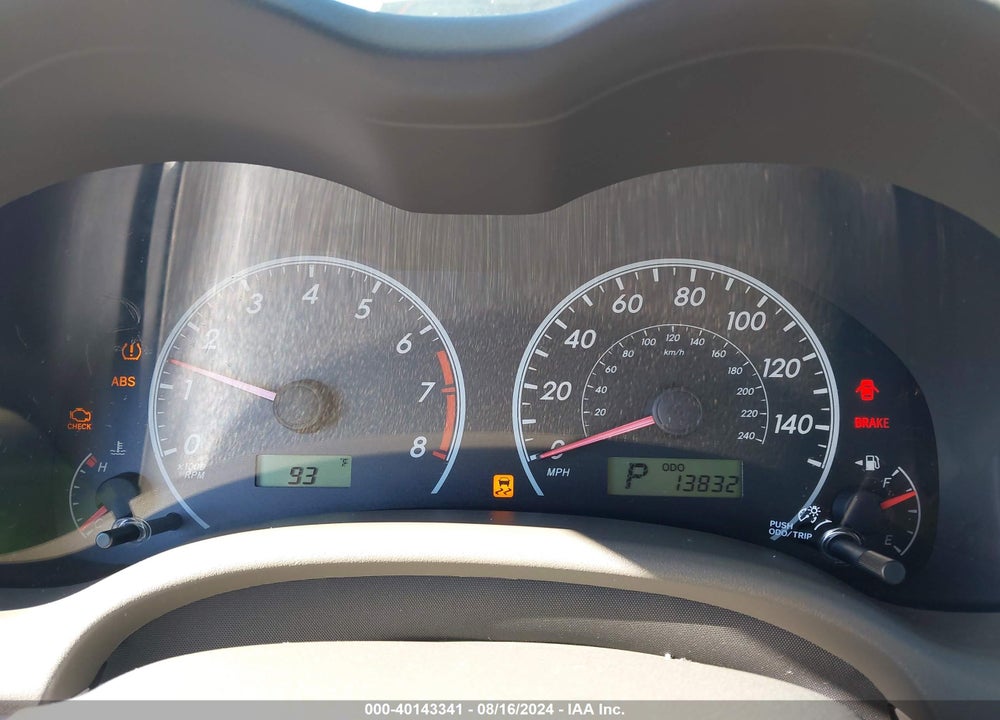 2010 TOYOTA COROLLA LE VIN: 1NXBU4EE6AZ288654