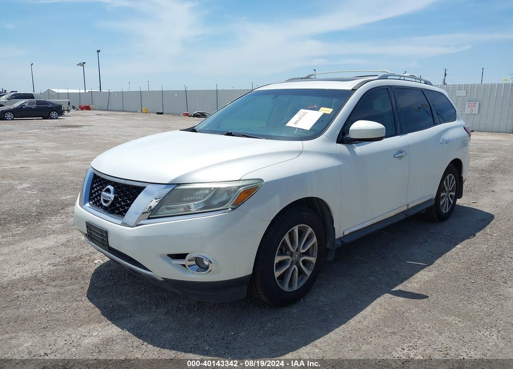 2014 NISSAN PATHFINDER SL VIN: 5N1AR2MN7EC649940