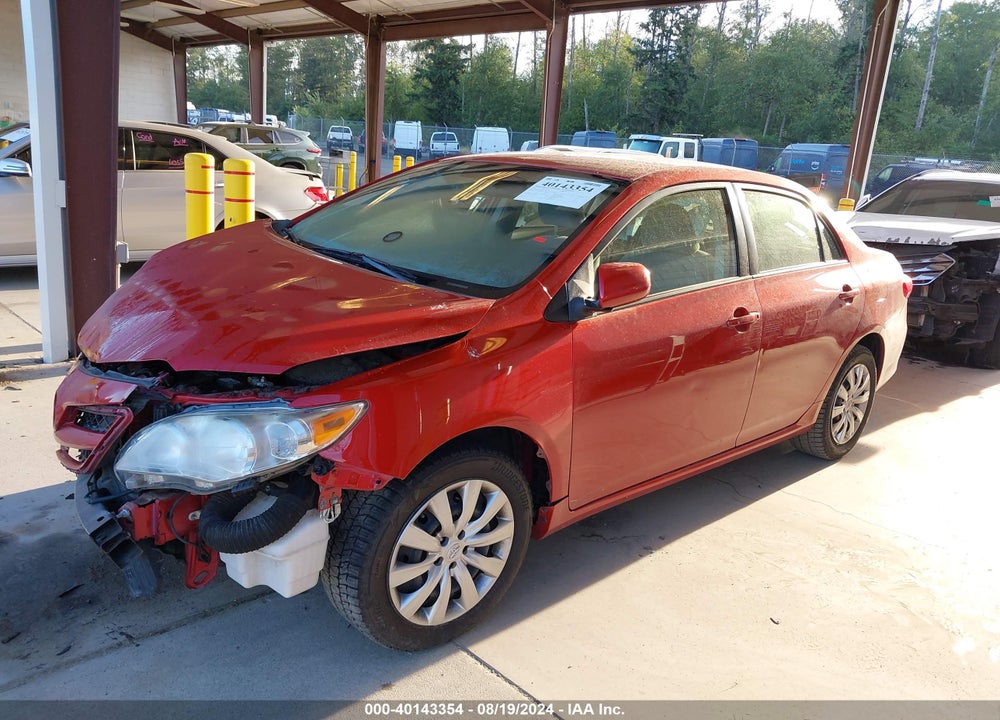 2012 TOYOTA COROLLA LE VIN: JTDBU4EE7C9177654
