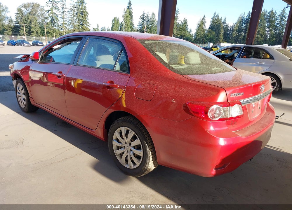 2012 TOYOTA COROLLA LE VIN: JTDBU4EE7C9177654