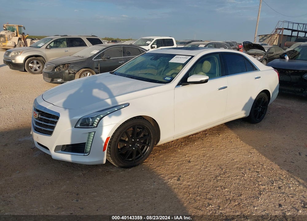 2016 CADILLAC CTS LUXURY COLLECTION VIN: 1G6AX5SX2G0176522