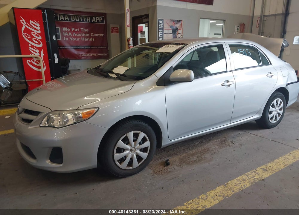 2013 TOYOTA COROLLA L VIN: 5YFBU4EE0DP155636
