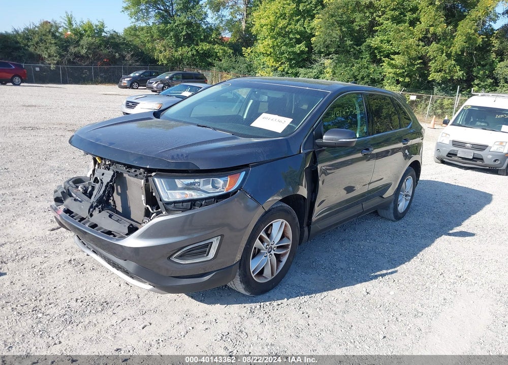 2015 FORD EDGE SEL VIN: 2FMTK4J93FBB80234