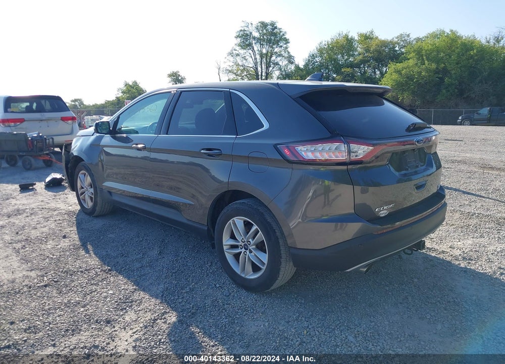 2015 FORD EDGE SEL VIN: 2FMTK4J93FBB80234