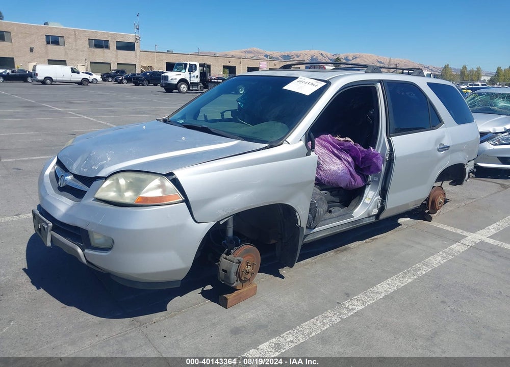 2001 ACURA MDX VIN: 2HNYD18831H527254