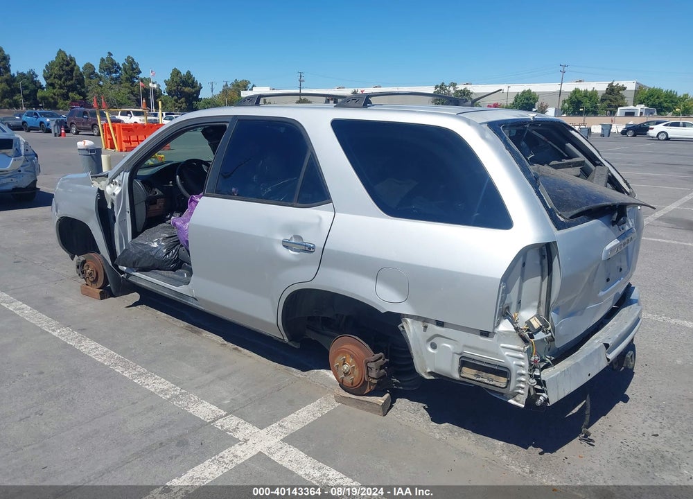 2001 ACURA MDX VIN: 2HNYD18831H527254