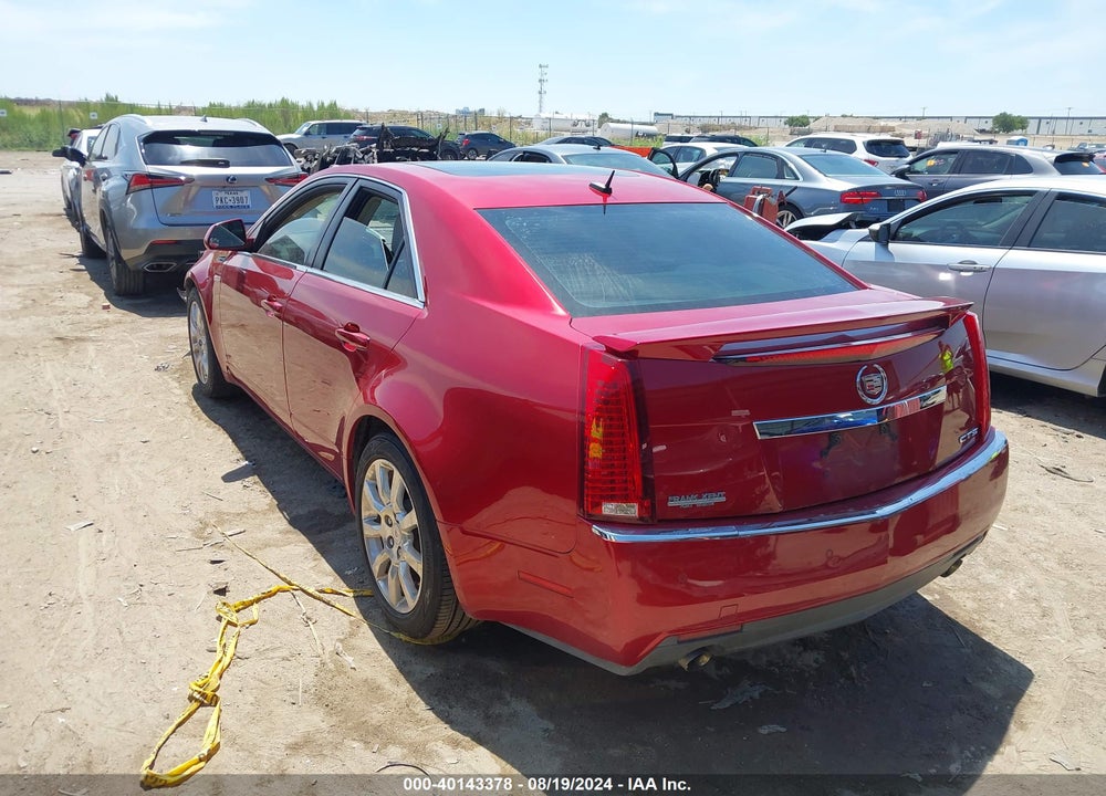 2008 CADILLAC CTS STANDARD VIN: 1G6DJ577880146921