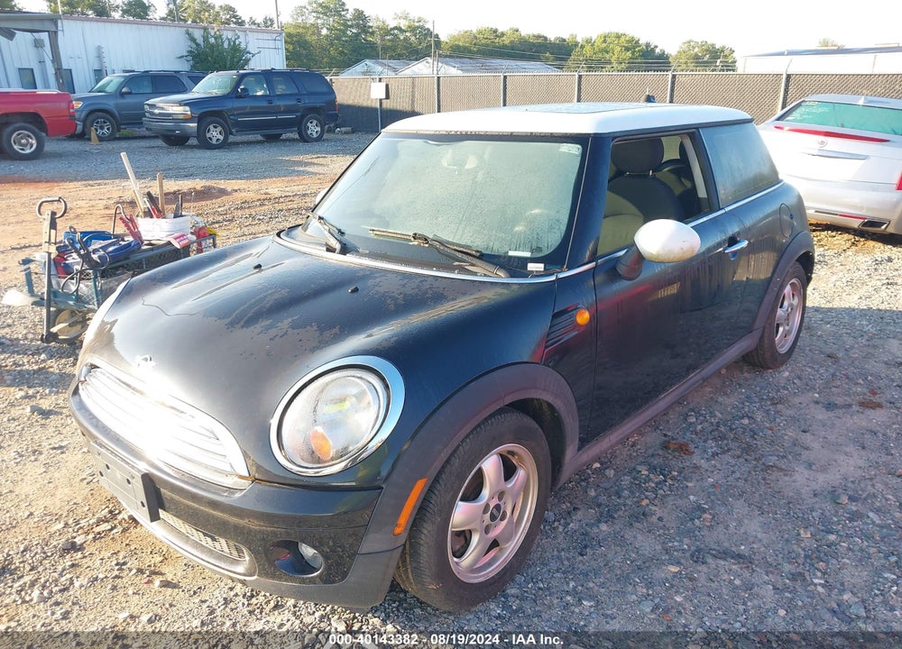 2007 MINI COOPER VIN: WMWMF33587TT55271