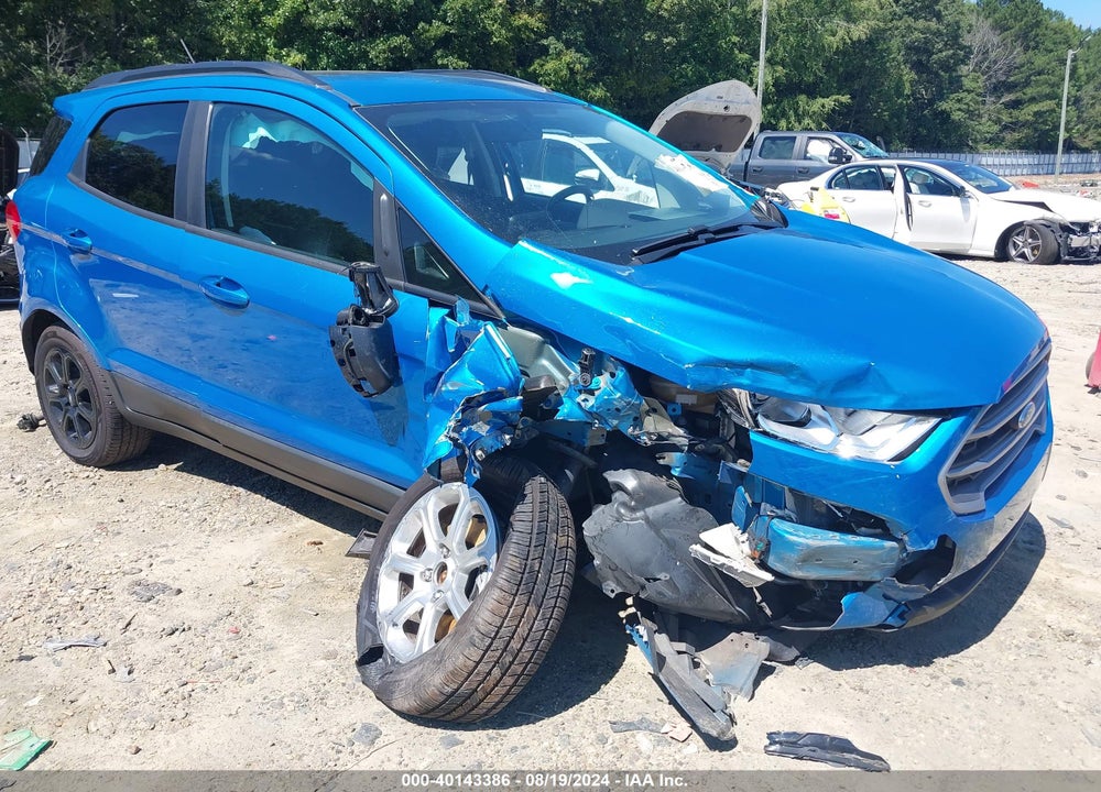 2019 FORD ECOSPORT SE VIN: MAJ3S2GE3KC257665