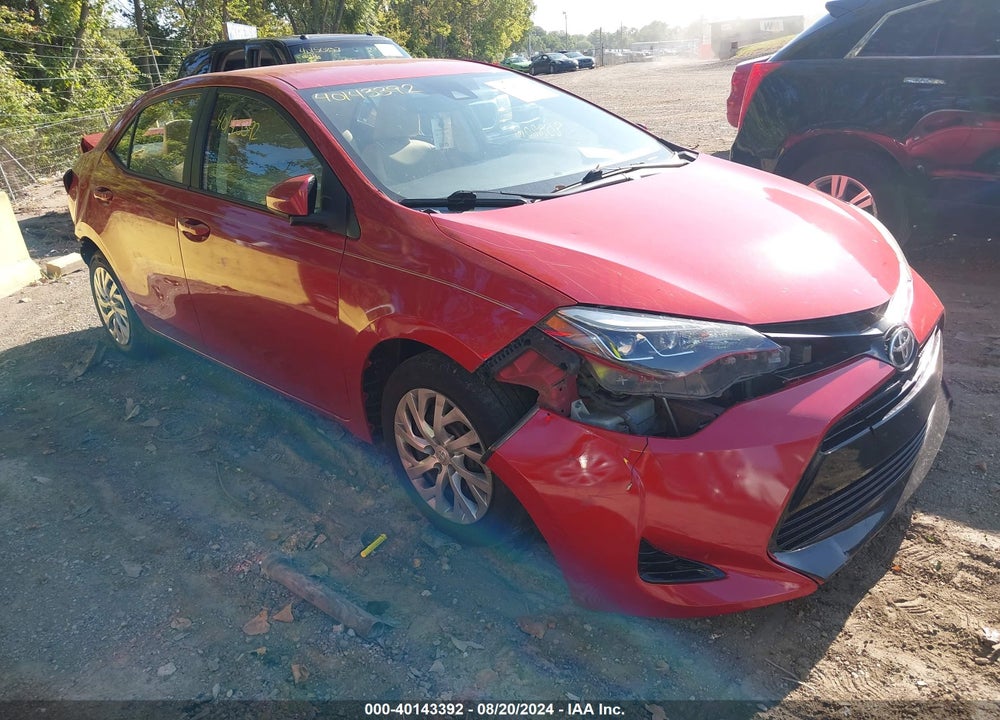 2018 TOYOTA COROLLA LE VIN: 5YFBURHE2JP742425