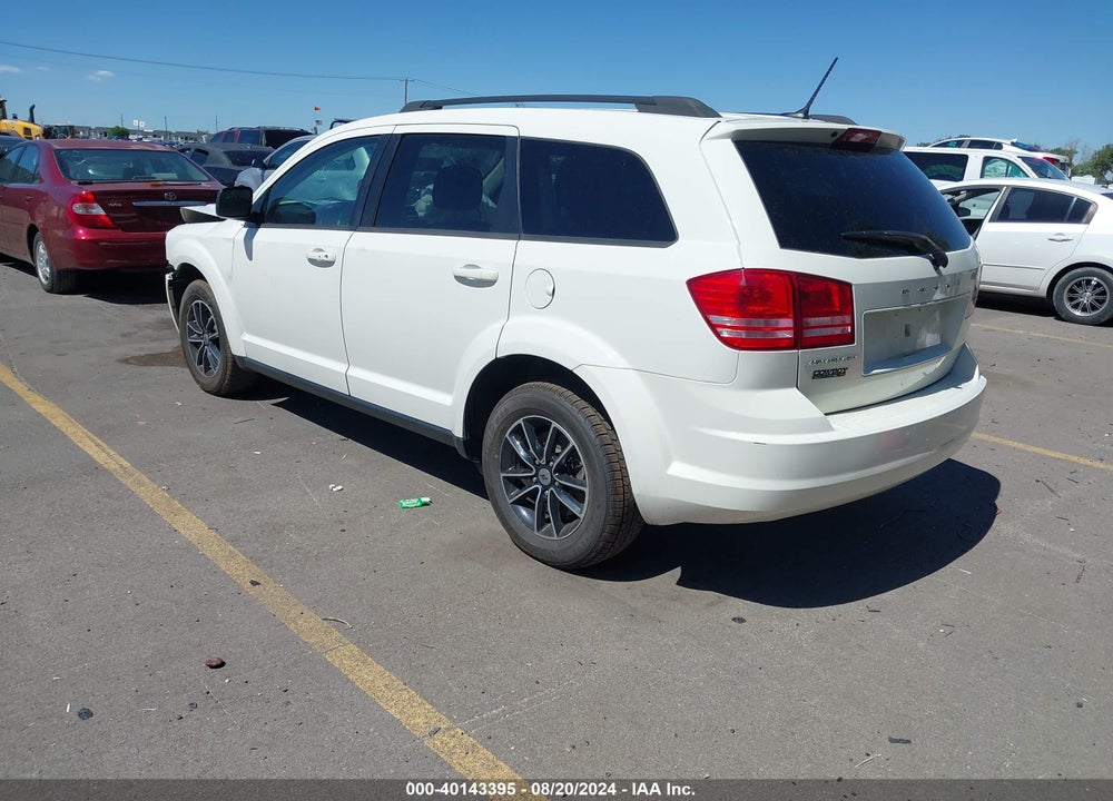 2018 DODGE JOURNEY SE VIN: 3C4PDCAB7JT347883