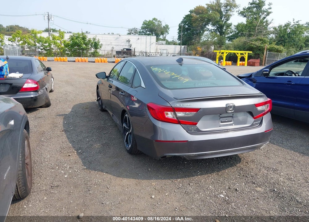 2018 HONDA ACCORD SPORT VIN: 1HGCV1F36JA044815