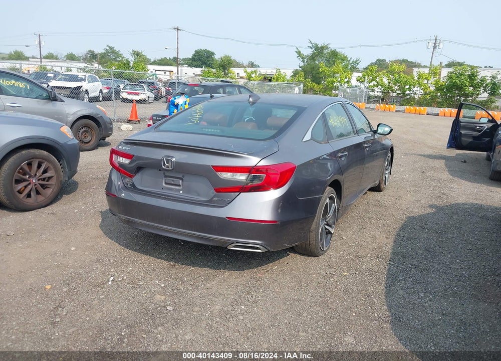 2018 HONDA ACCORD SPORT VIN: 1HGCV1F36JA044815