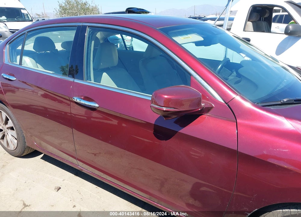 2014 HONDA ACCORD EX-L V-6 VIN: 1HGCR3F88EA019738