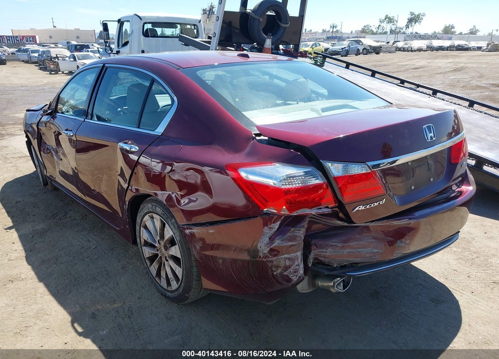 2014 HONDA ACCORD EX-L V-6 VIN: 1HGCR3F88EA019738