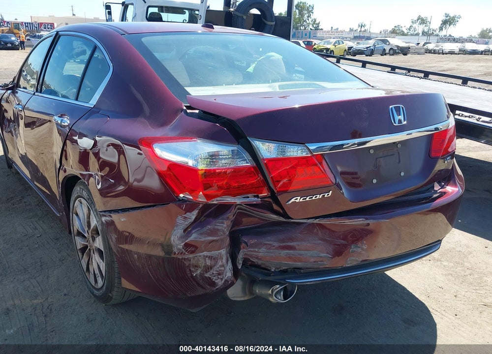2014 HONDA ACCORD EX-L V-6 VIN: 1HGCR3F88EA019738