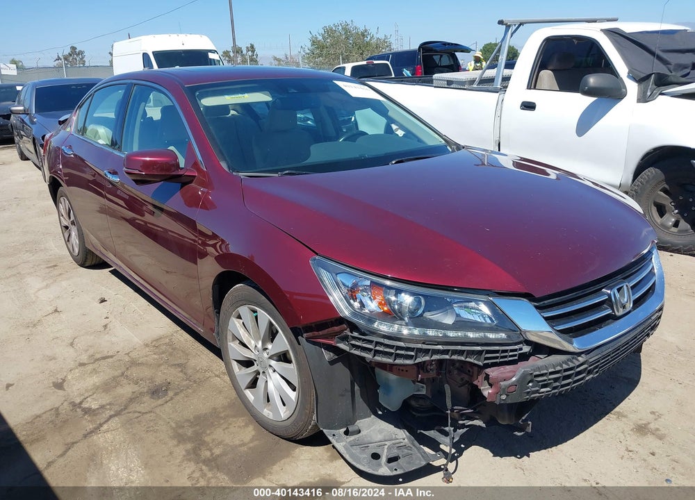 2014 HONDA ACCORD EX-L V-6 VIN: 1HGCR3F88EA019738