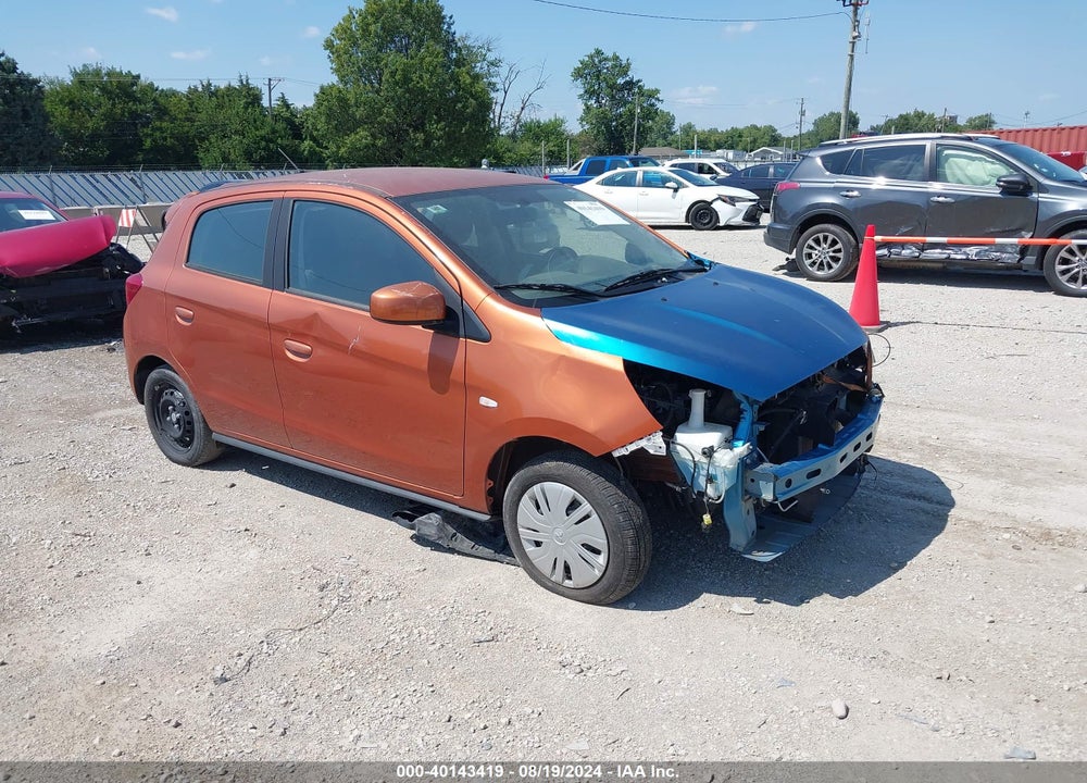 2018 MITSUBISHI MIRAGE ES VIN: ML32A3HJ7JH004878