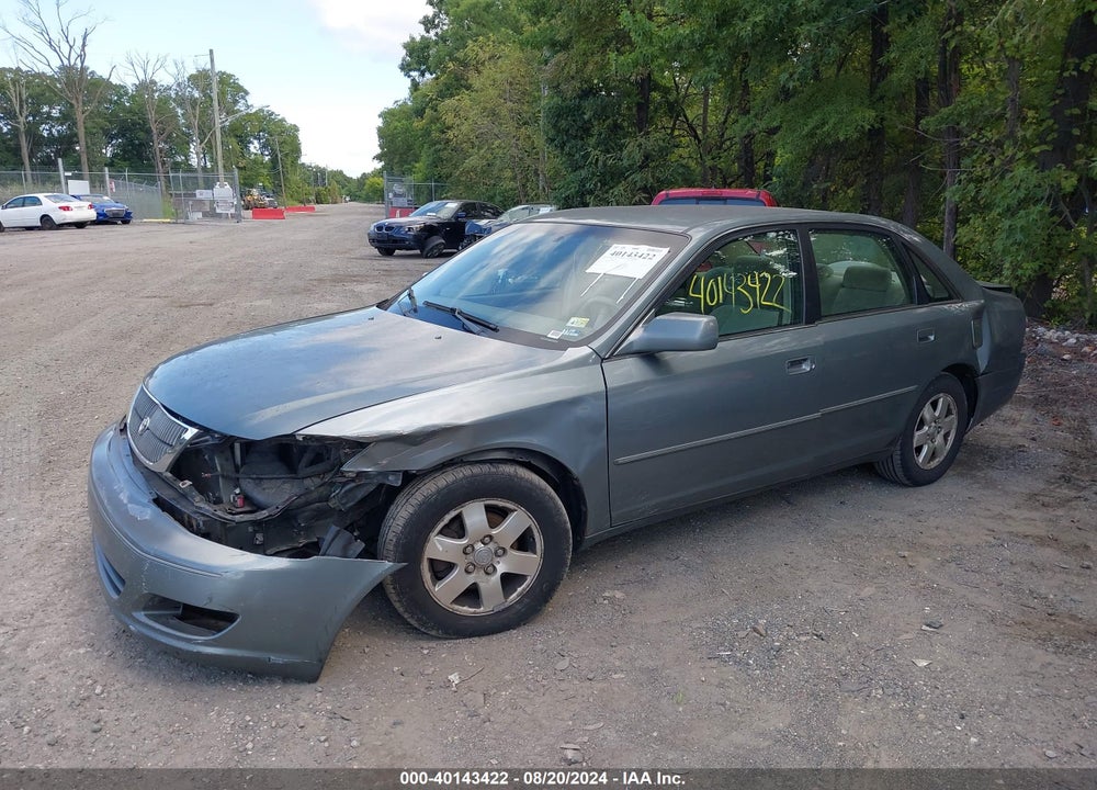 2002 TOYOTA AVALON XL VIN: 4T1BF28B82U204562
