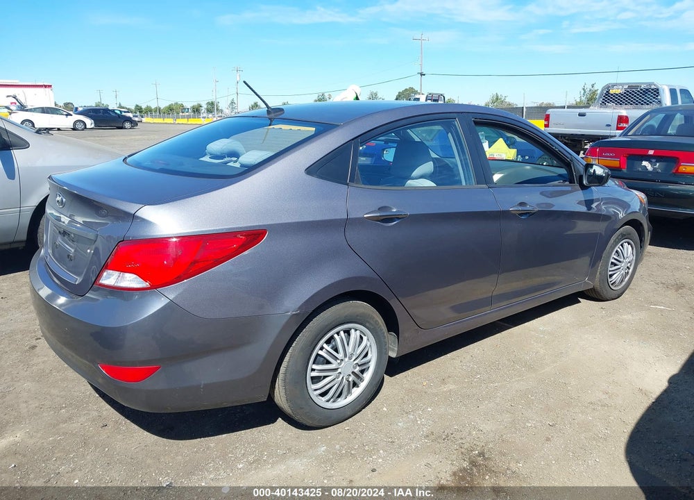2015 HYUNDAI ACCENT GLS VIN: KMHCT4AE3FU798125