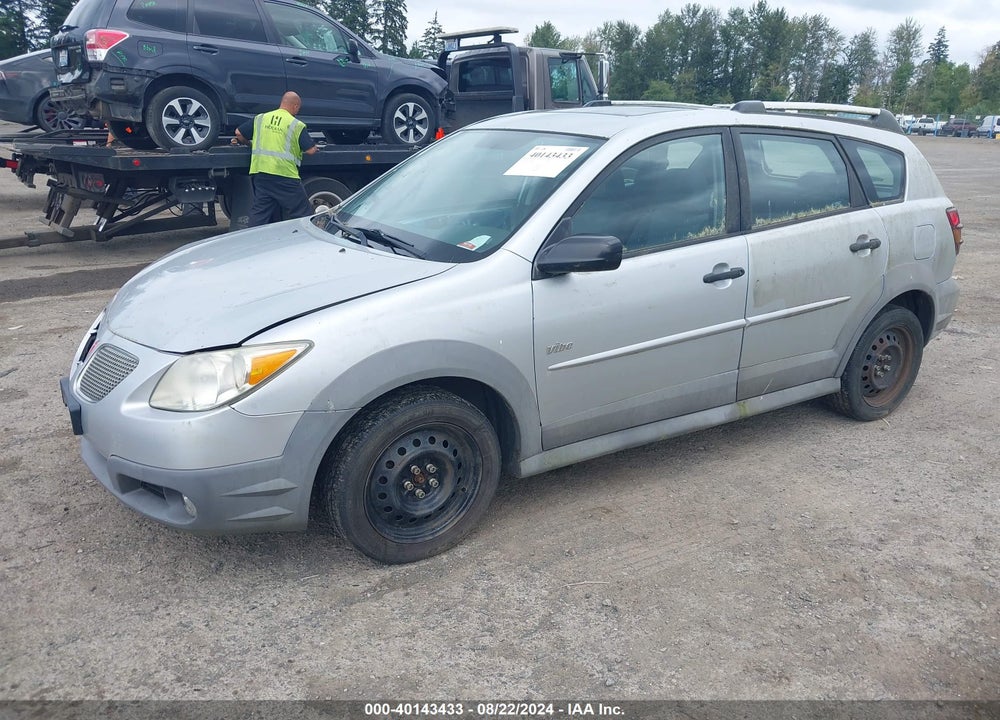 2005 PONTIAC VIBE VIN: 5Y2SM63865Z438364
