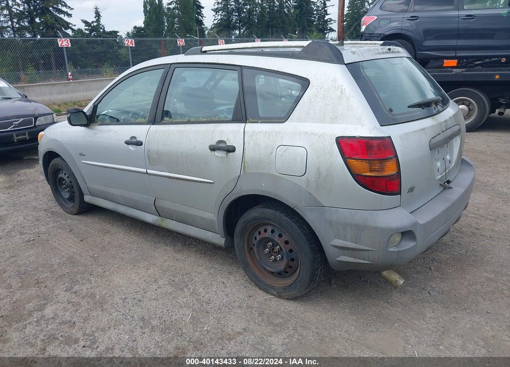 2005 PONTIAC VIBE VIN: 5Y2SM63865Z438364