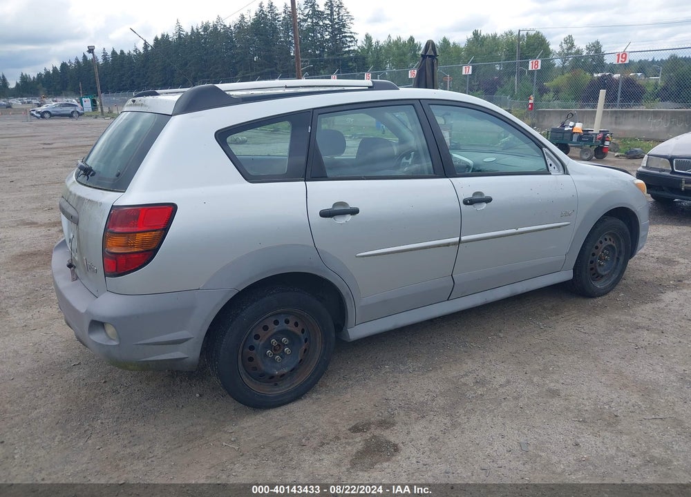 2005 PONTIAC VIBE VIN: 5Y2SM63865Z438364