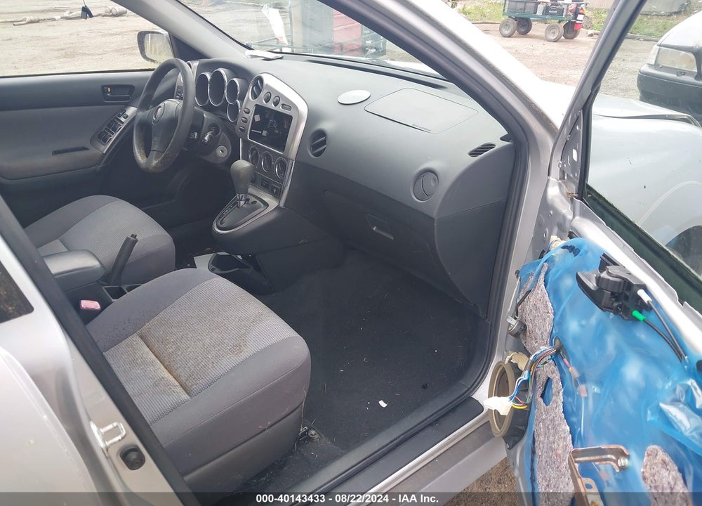 2005 PONTIAC VIBE VIN: 5Y2SM63865Z438364