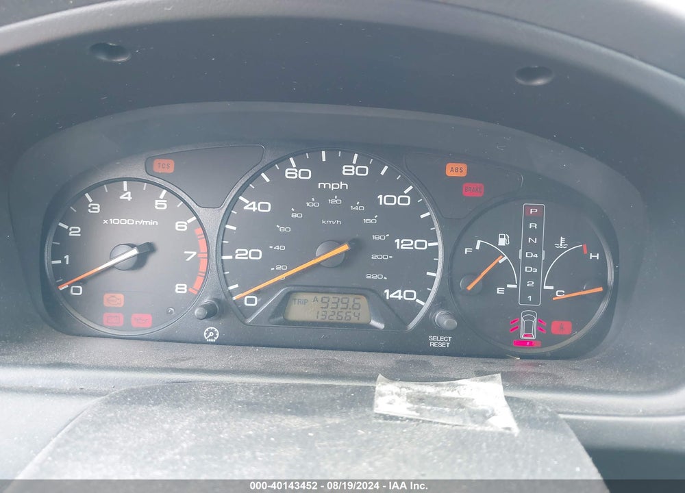 2001 HONDA ODYSSEY EX VIN: 2HKRL186X1H554566