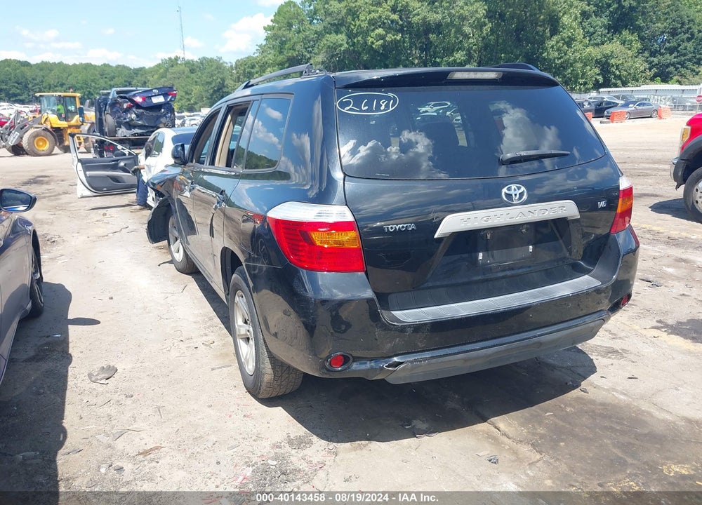 2008 TOYOTA HIGHLANDER VIN: JTEDS41A982026652