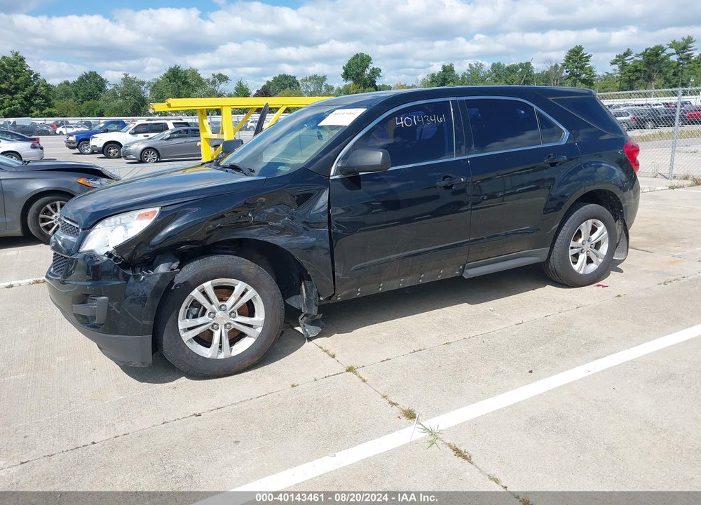 2012 CHEVROLET EQUINOX LS VIN: 2GNALBEK7C1120251