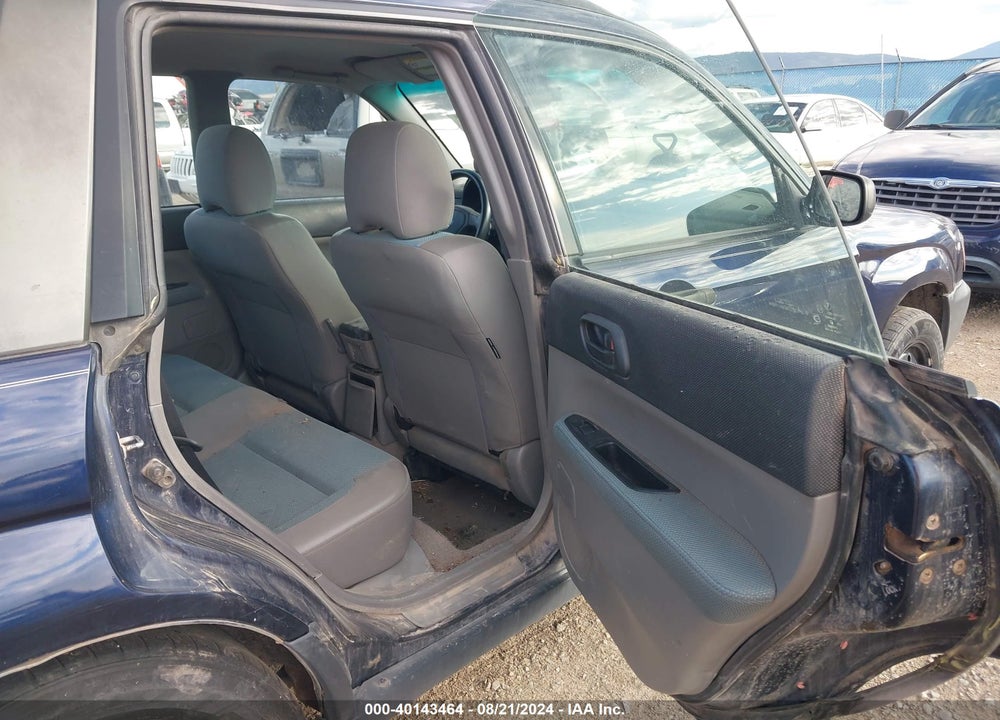 2005 SUBARU FORESTER 2.5X VIN: JF1SG63665H706489