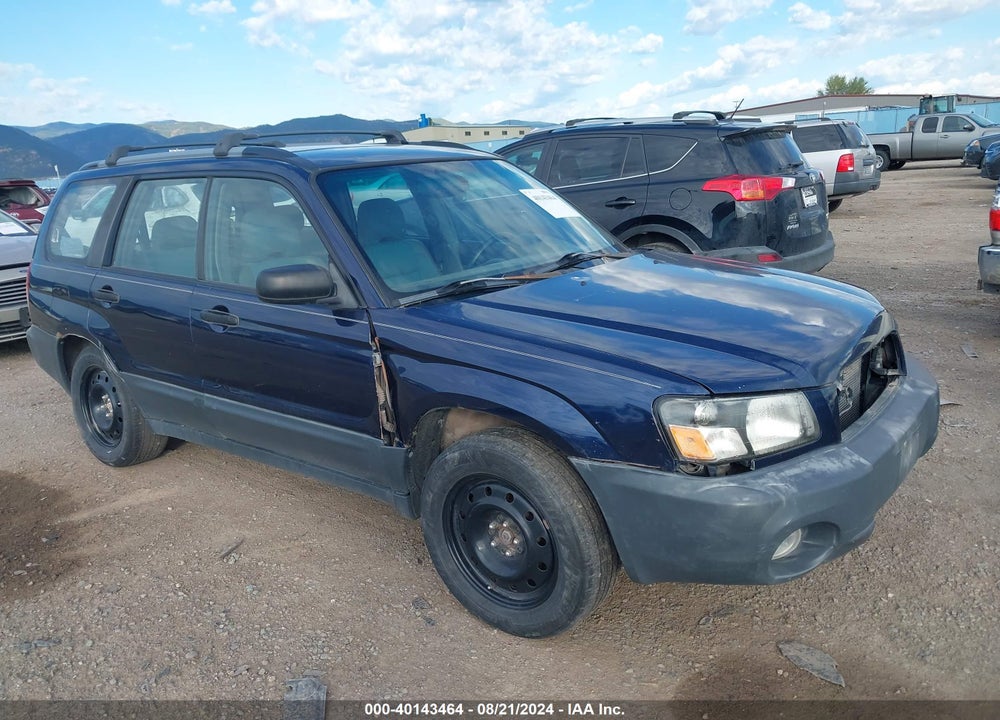 2005 SUBARU FORESTER 2.5X VIN: JF1SG63665H706489
