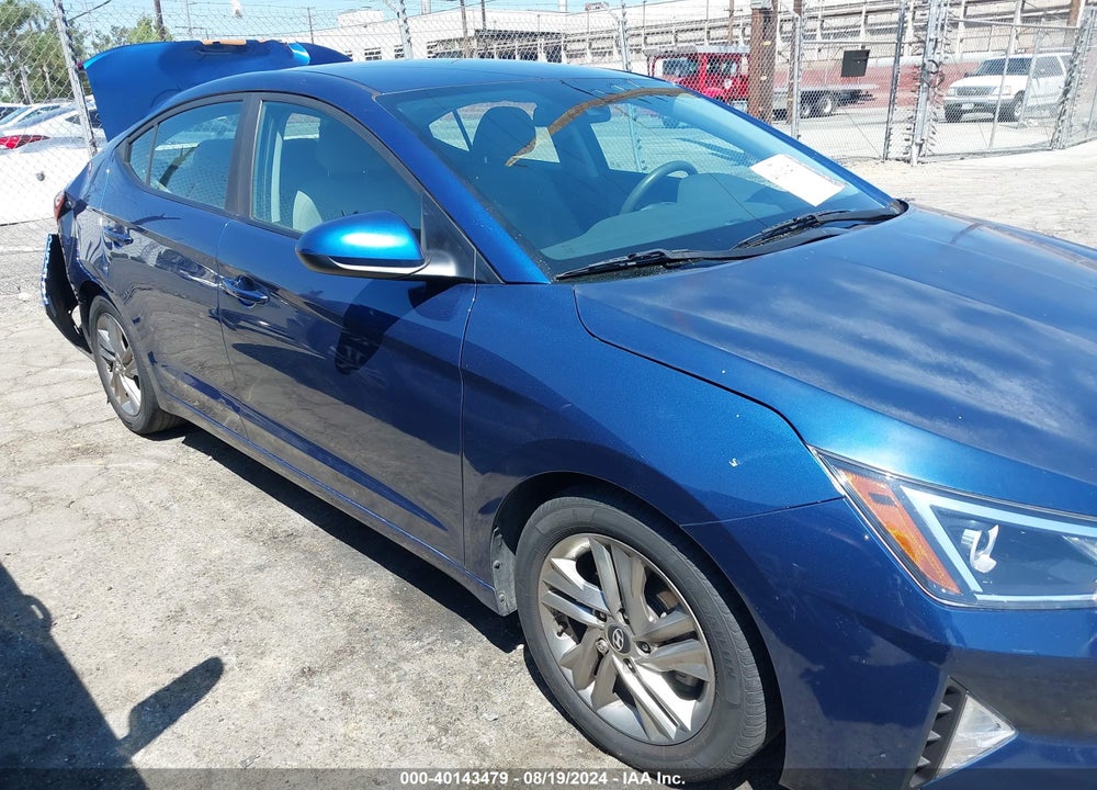 2019 HYUNDAI ELANTRA SEL VIN: 5NPD84LF6KH441476