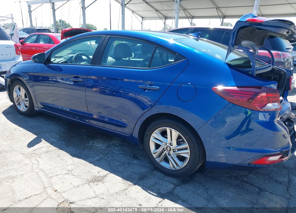 2019 HYUNDAI ELANTRA SEL VIN: 5NPD84LF6KH441476