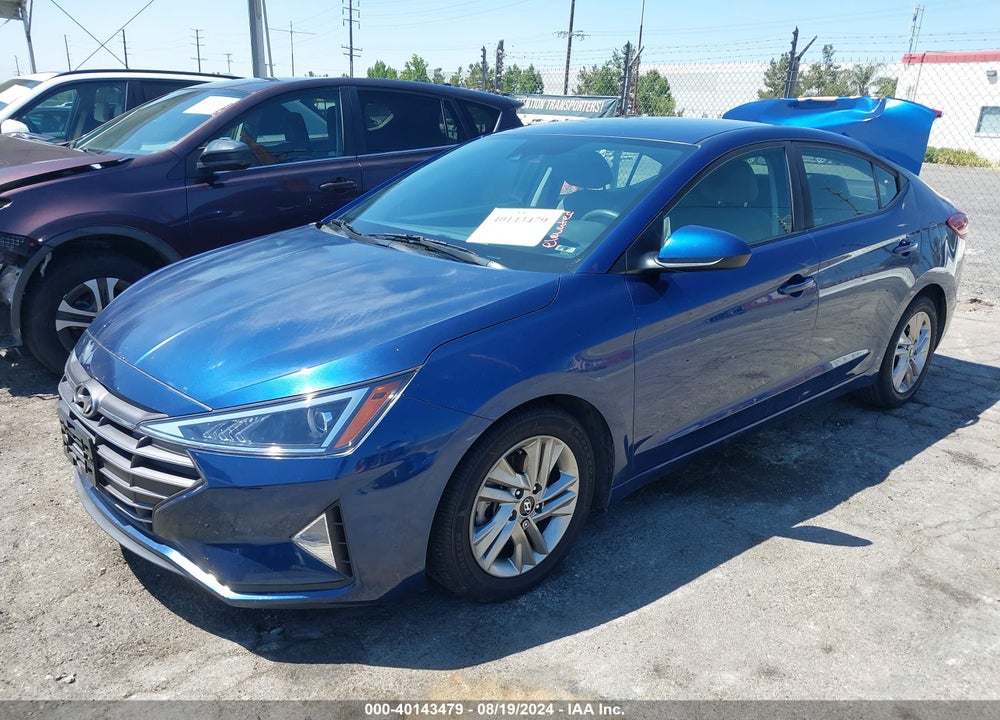 2019 HYUNDAI ELANTRA SEL VIN: 5NPD84LF6KH441476