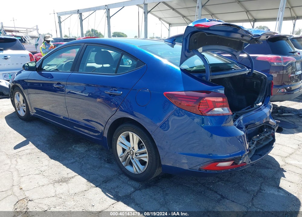 2019 HYUNDAI ELANTRA SEL VIN: 5NPD84LF6KH441476