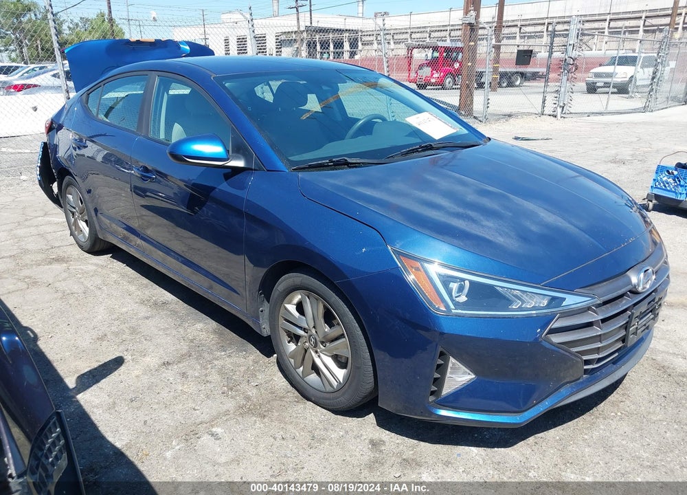 2019 HYUNDAI ELANTRA SEL VIN: 5NPD84LF6KH441476