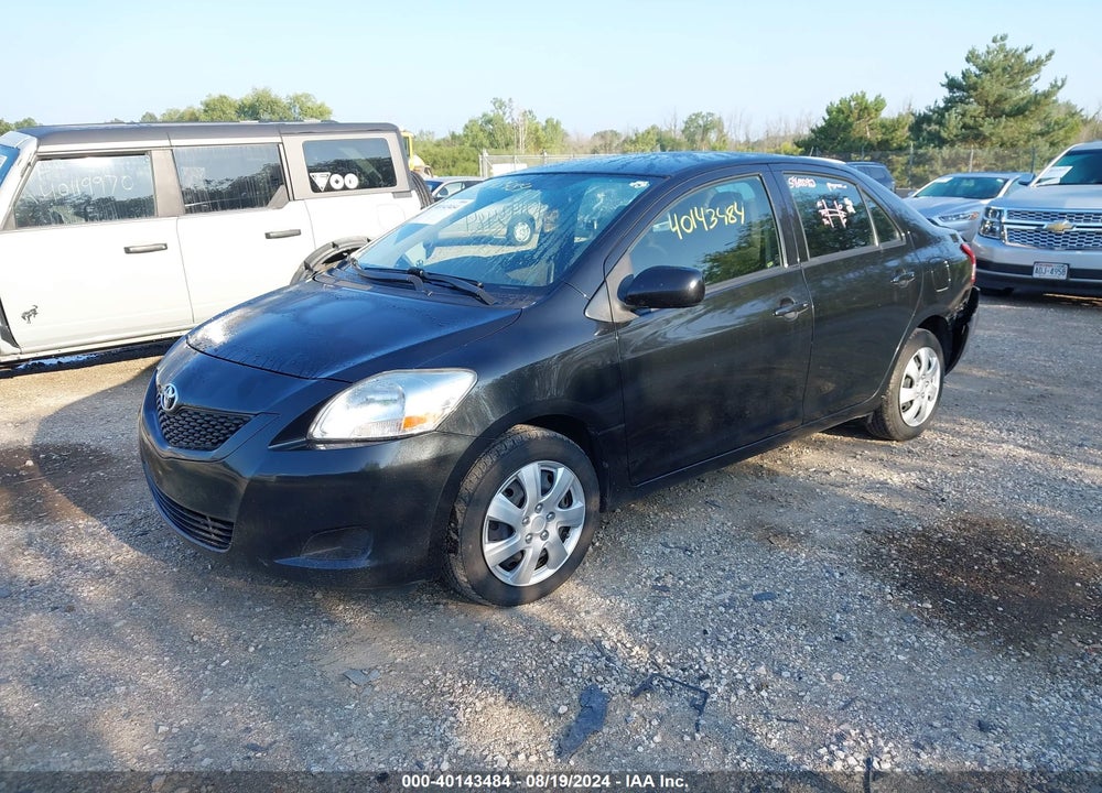2012 TOYOTA YARIS VIN: JTDBT4K30CL026924