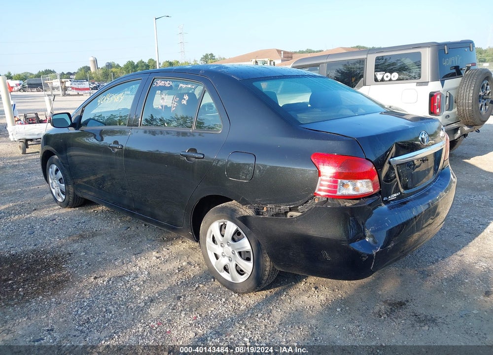 2012 TOYOTA YARIS VIN: JTDBT4K30CL026924