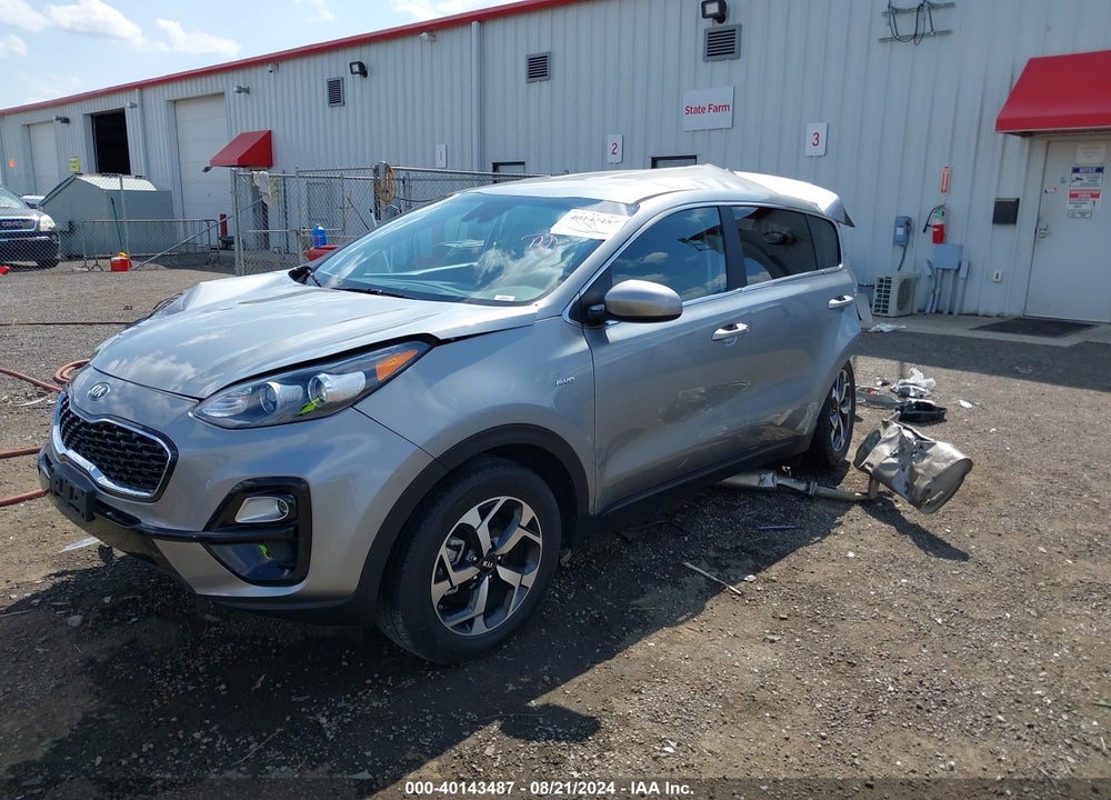 2022 KIA SPORTAGE LX VIN: KNDPMCAC0N7965677