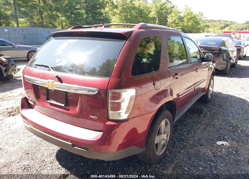 2008 CHEVROLET EQUINOX LT VIN: 2CNDL43F886003937