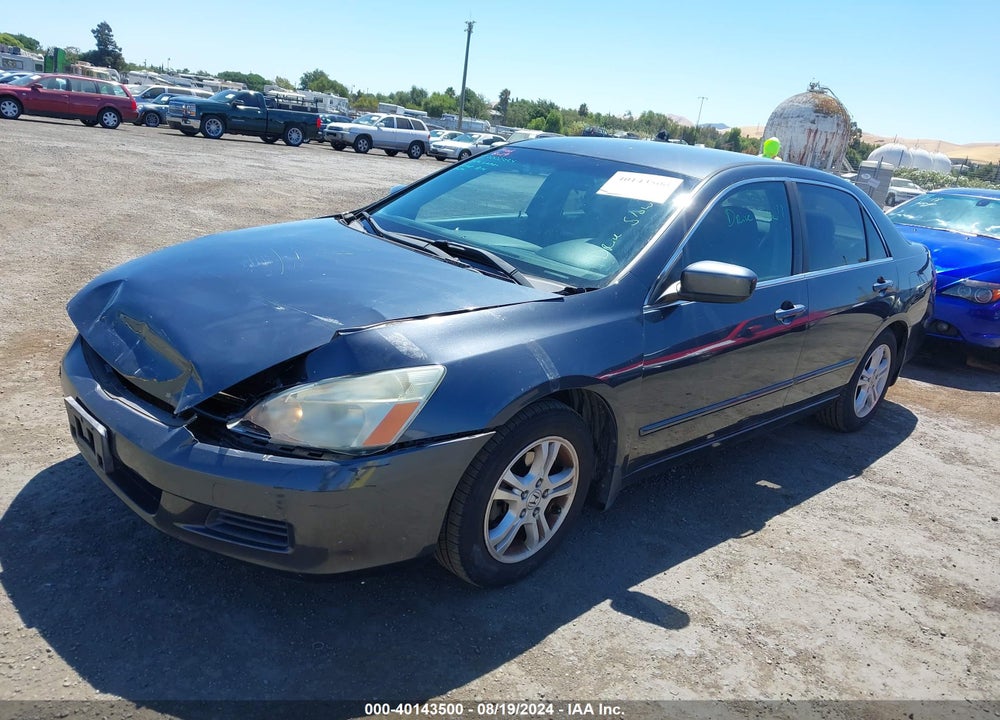 2006 HONDA ACCORD 2.4 SE VIN: 1HGCM56396A000888