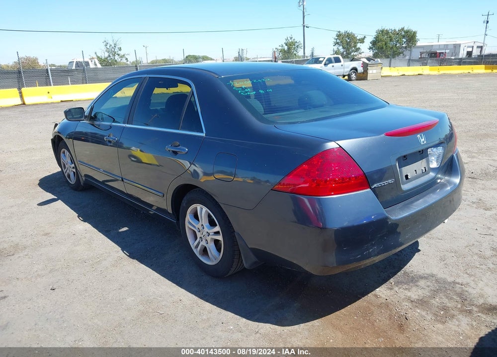 2006 HONDA ACCORD 2.4 SE VIN: 1HGCM56396A000888